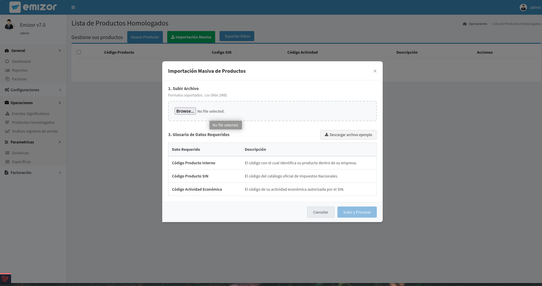 Download Example File Button