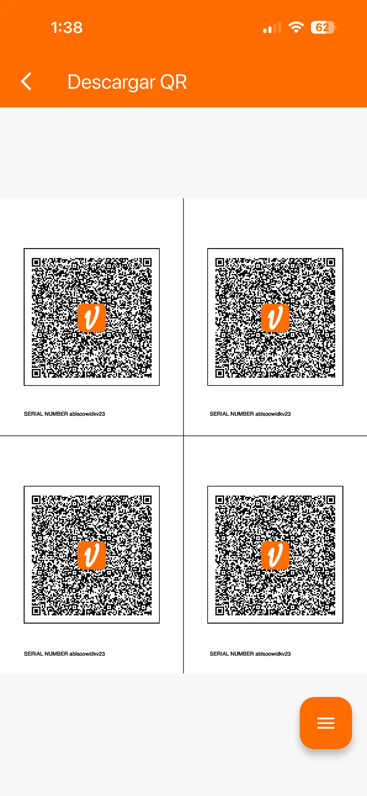 Visor de PDF con el código QR